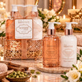 IDC INSTITUTE SCENTED BATH BRONZE SANDALWOOD & CARDAMOM - Shower Gel 250ml + Body Lotion 250ml