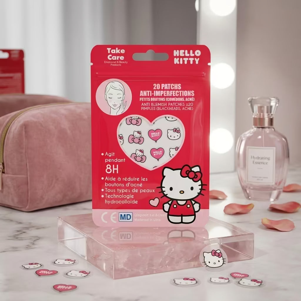 HELLO KITTY 20 PATCHS ANTI-IMPERFECTIONS - Cerotti Anti-Imperfezioni 20 Patch