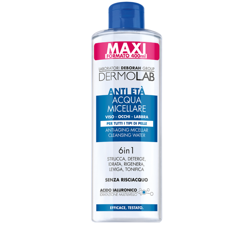 ACQUA MICELLARE ANTI ETÀ 6in1