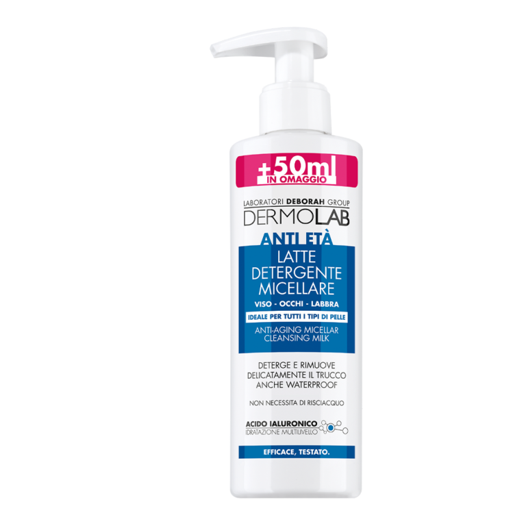 LATTE DETERGENTE MICELLARE Anti Età