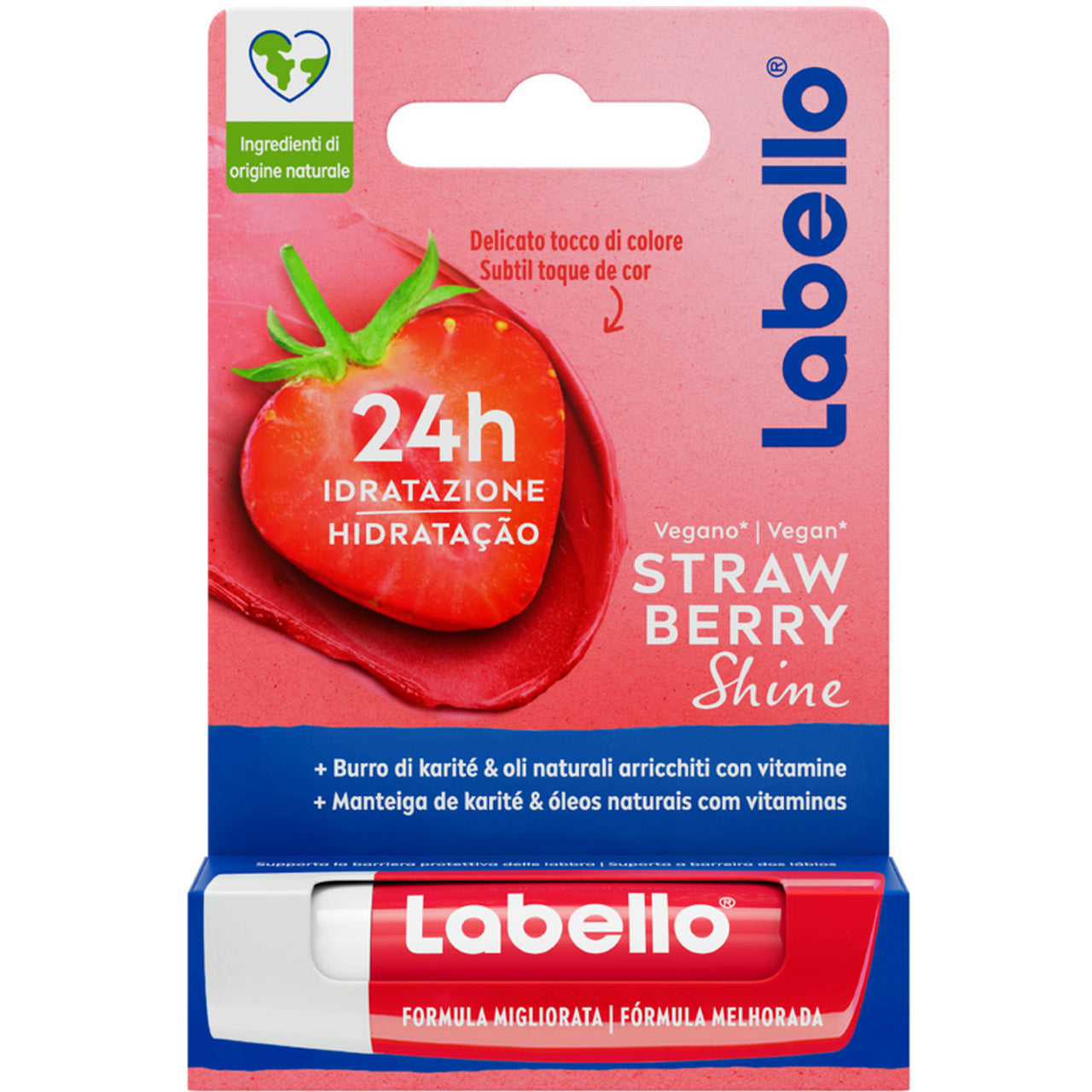 STRAWBERRY SHINE - Balsamo labbra alla fragola