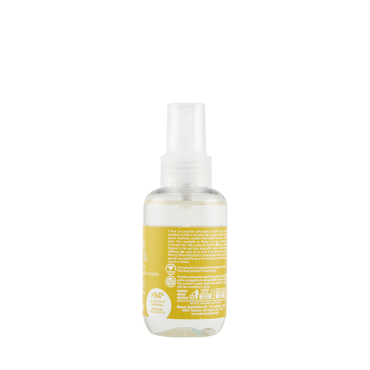 PURA ESSENZA - Acqua profumata capelli e corpo Tè Verde