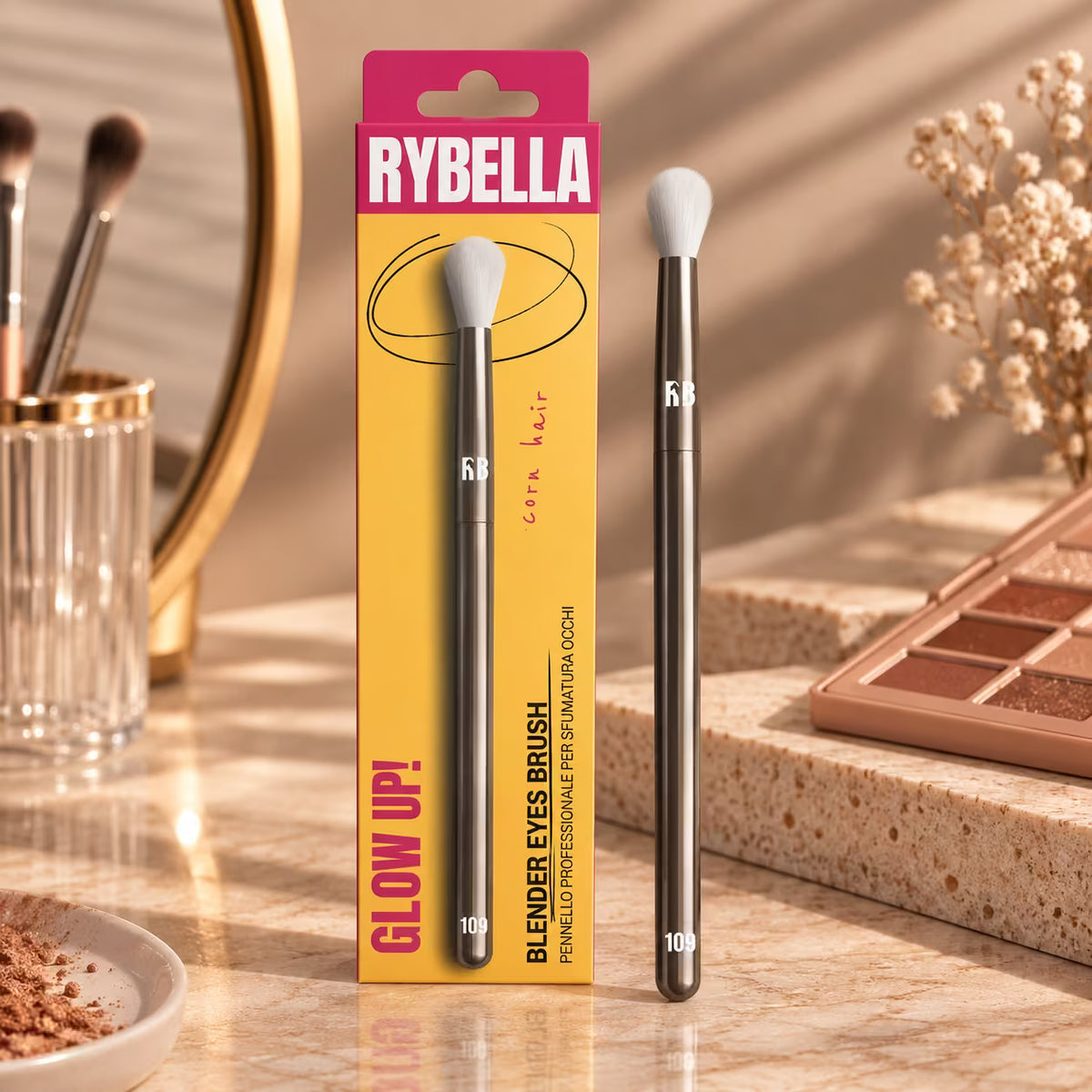 RYBELLA GLOW UP! BLENDER EYES BRUSH - Pennello Occhi N.109