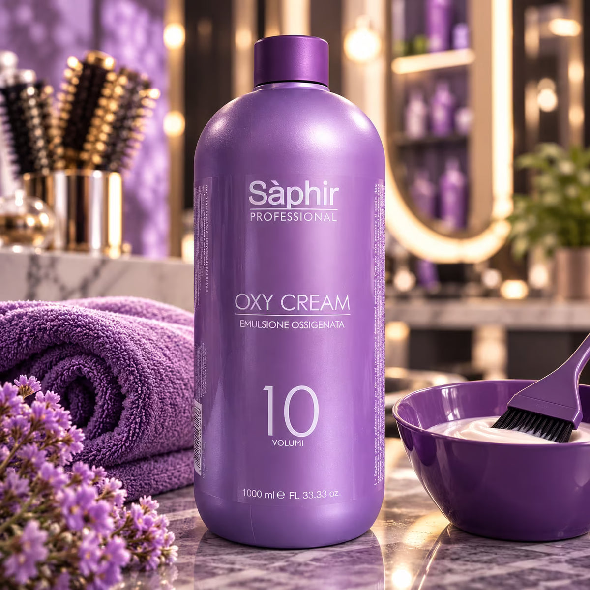 SÁPHIR PROFESSIONAL OXY CREAM 10 VOLUMI - Emulsione Ossidante Cremosa 1000 ml