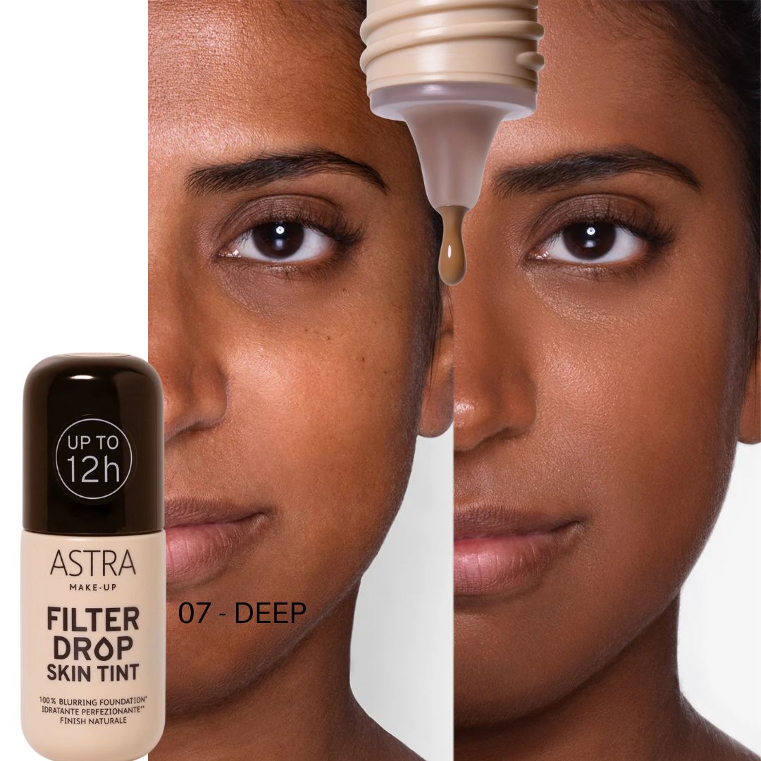 ASTRA MAKE UP | FILTERDROP SKIN TINT - Finish Naturale, 100% Blurring