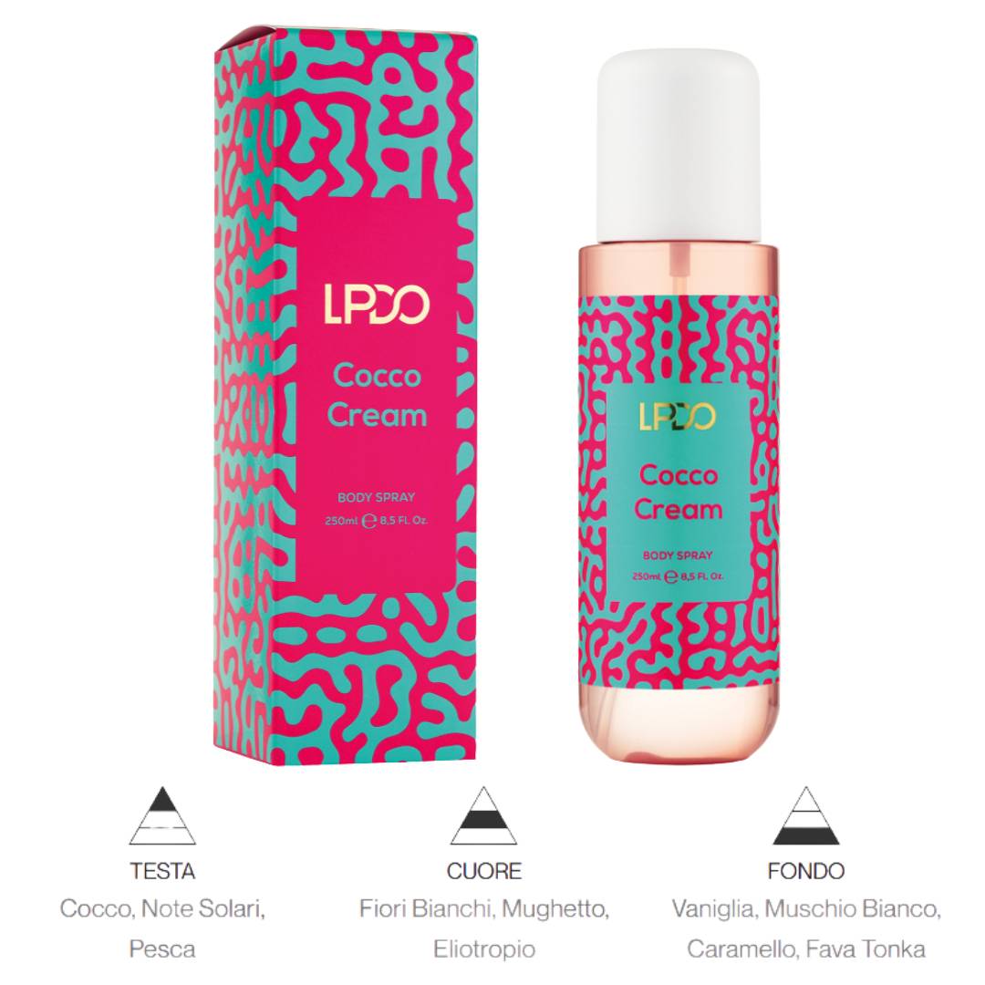 LPDO COCCO CREAM - Body Spray 250ml