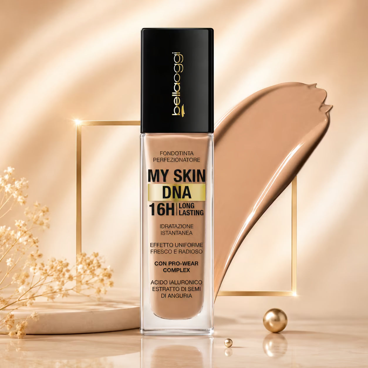 BELLAOGGI MY SKIN DNA 16H LONG LASTING - Idratazione Istantanea 33ml
