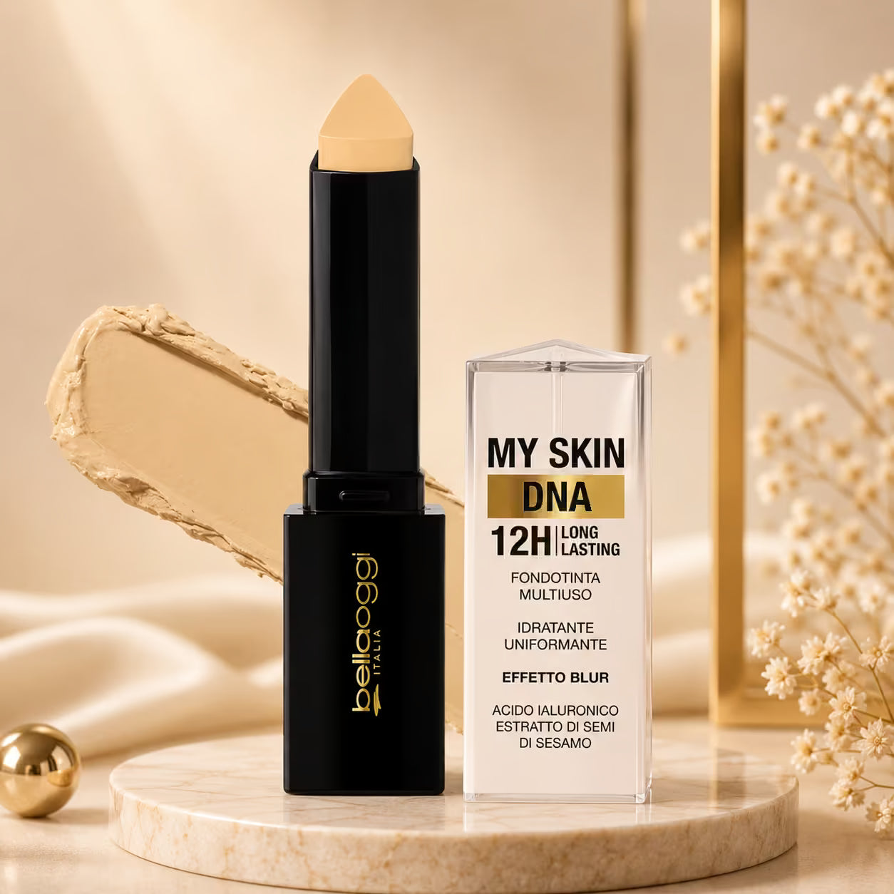 BELLAOGGI MY SKIN DNA 12H LONG LASTING - Idratante Uniforme 7g