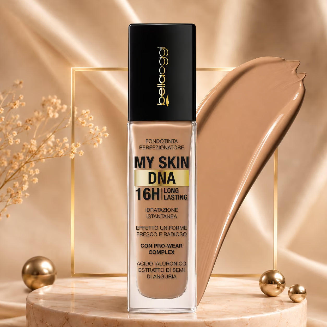 BELLAOGGI MY SKIN DNA 16H LONG LASTING - Idratazione Istantanea 33ml