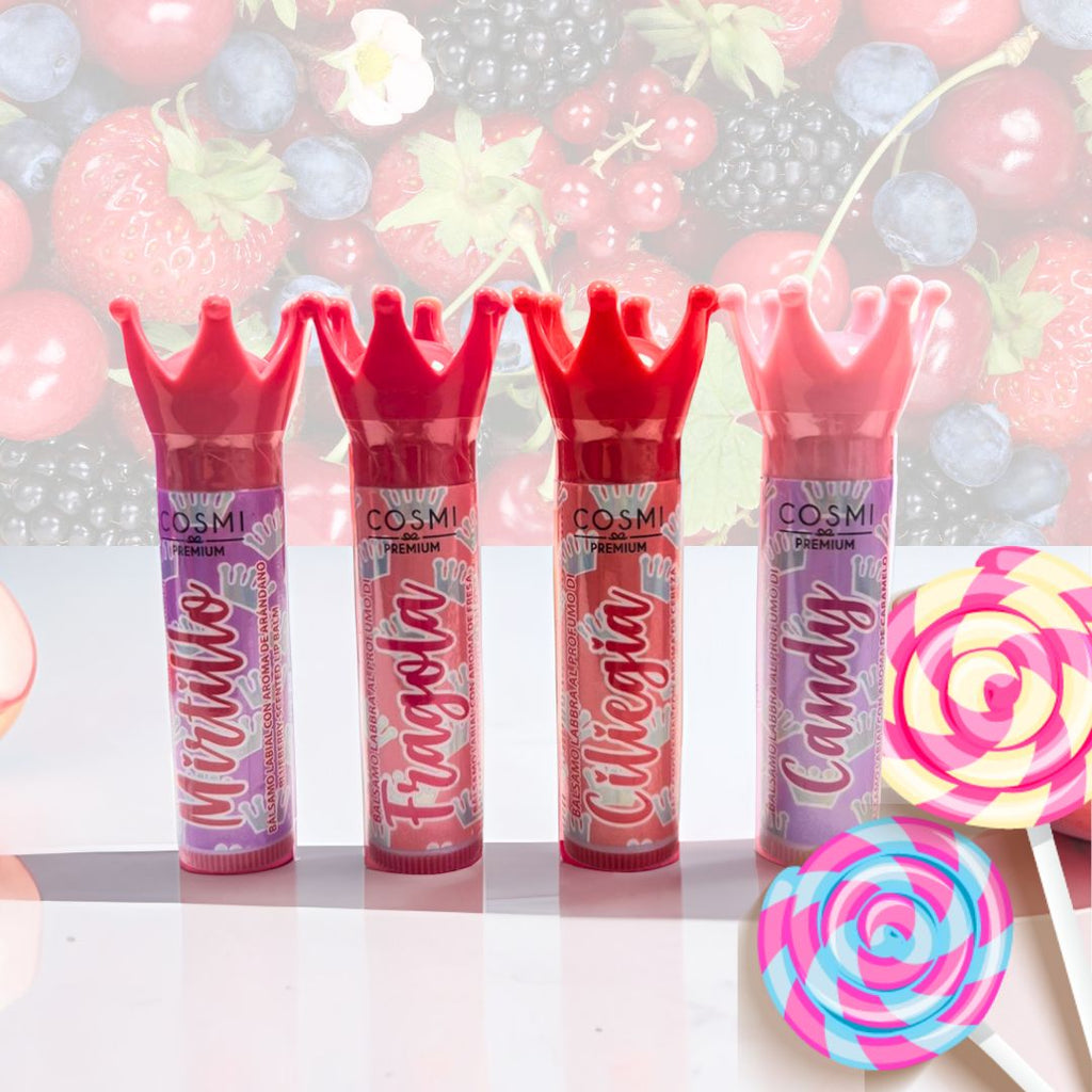 COSMI LIP BALM PRINCE - Idratazione e Gusto da Regina!