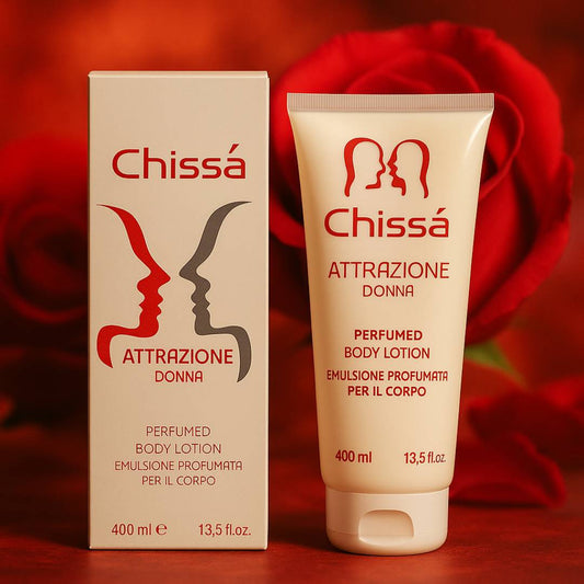CHISSÁ ATTRAZIONE DONNA - Crema Corpo Profumata 400ml