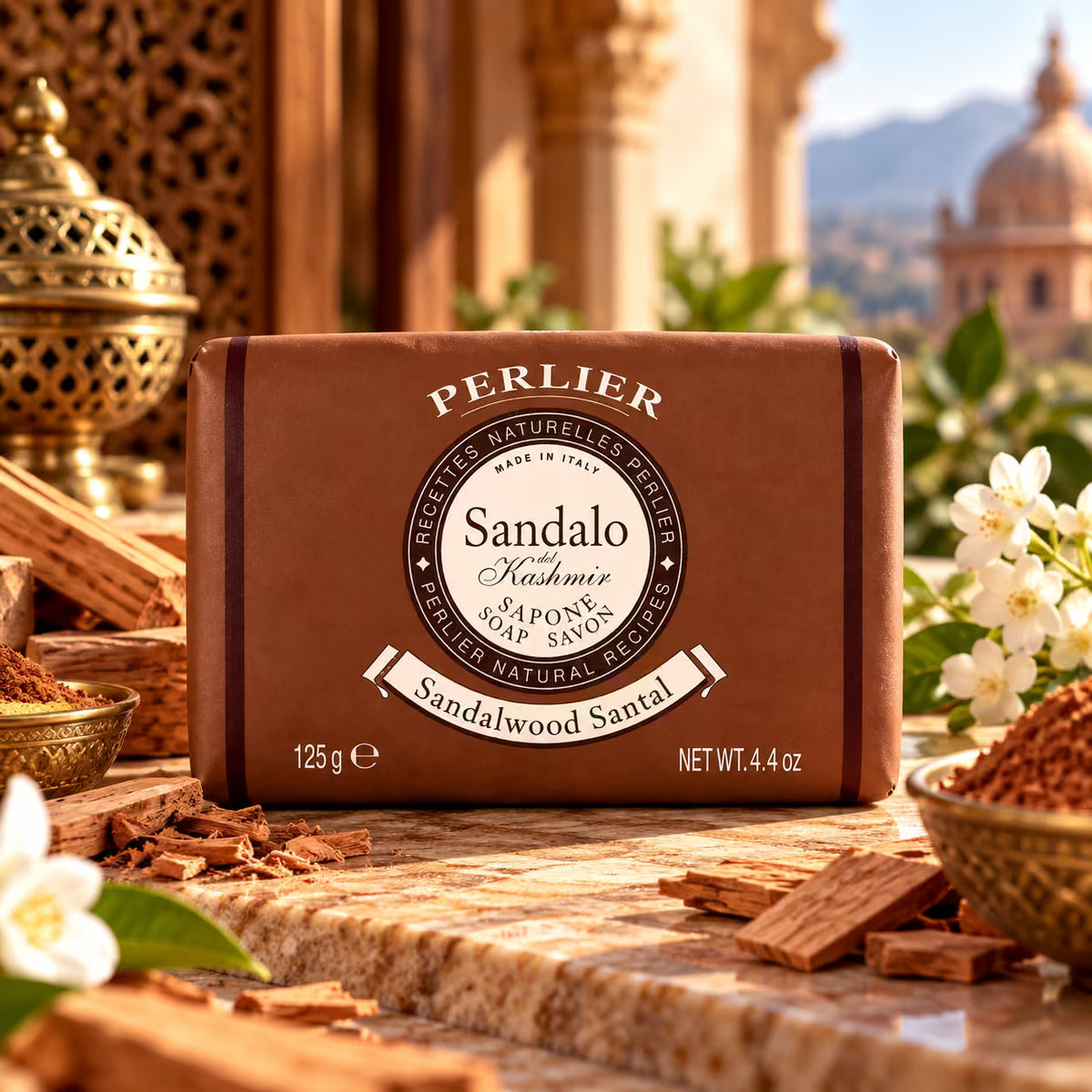 PERLIER SANDALO DEL KASHMIR SAPONE SOLIDO 125g
