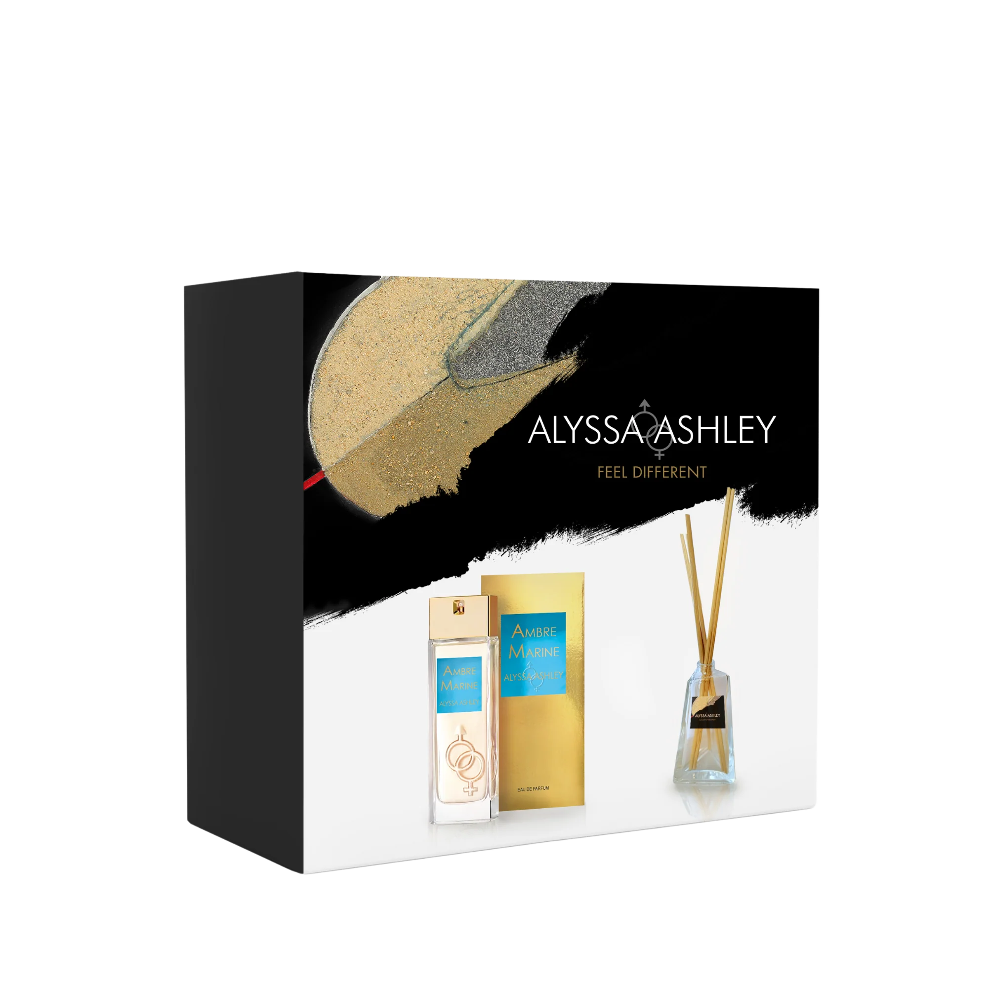 ALYSSA ASHLEY - Ambre Marine | Set EDP 50ml +  Profumatore Ambiente 50ml
