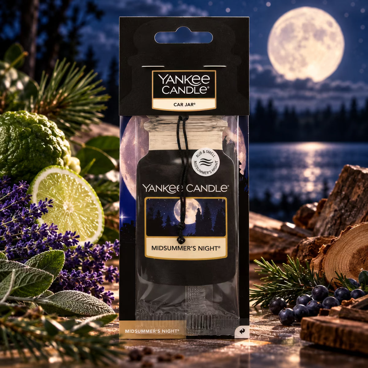 YANKEE CANDLE CAR JAR - Midsummer’s Night
