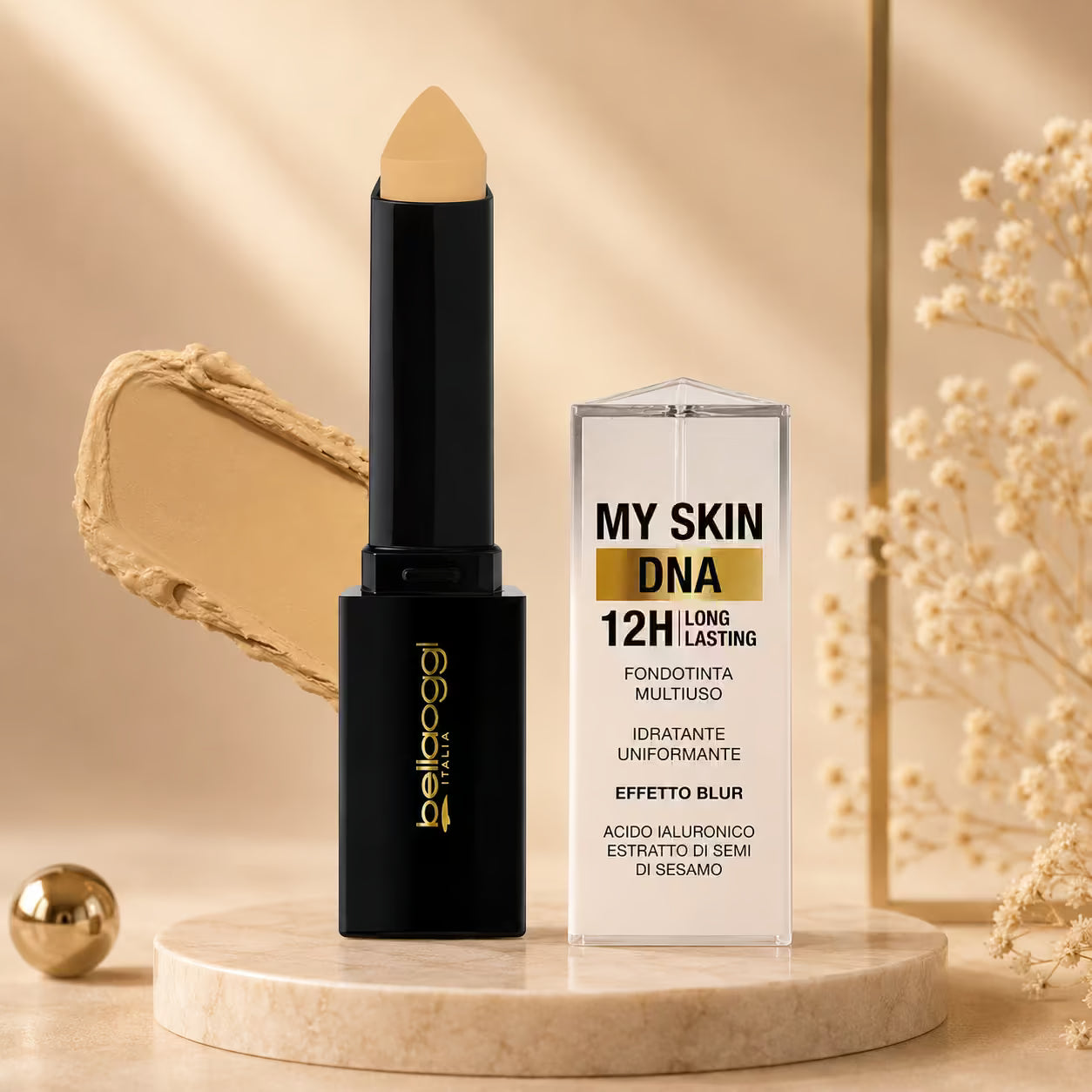 BELLAOGGI MY SKIN DNA 12H LONG LASTING - Idratante Uniforme 7g