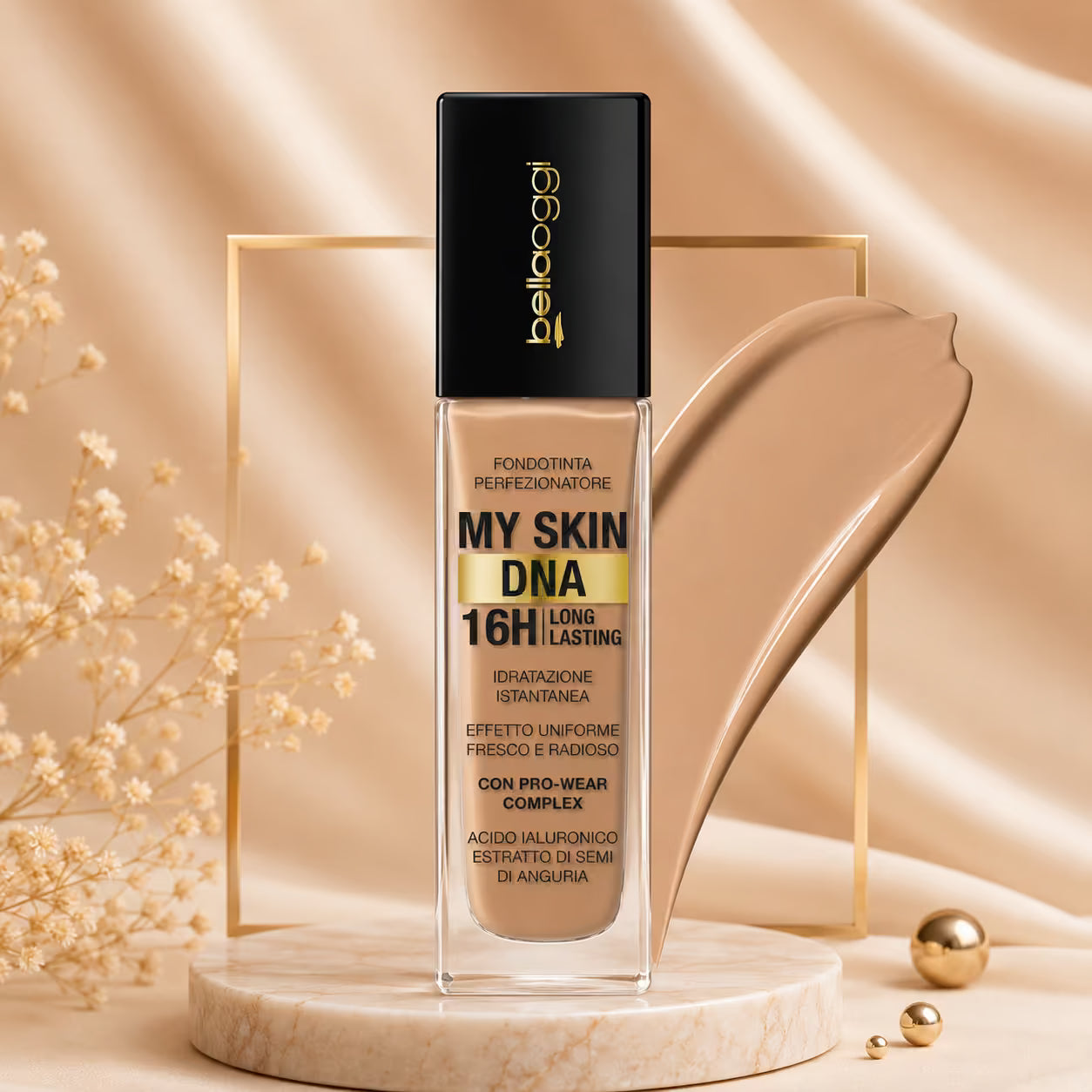 BELLAOGGI MY SKIN DNA 16H LONG LASTING - Idratazione Istantanea 33ml