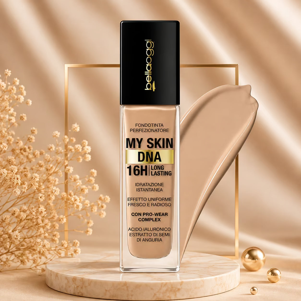 BELLAOGGI MY SKIN DNA 16H LONG LASTING - Idratazione Istantanea 33ml