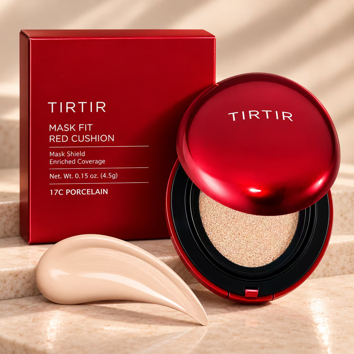 TIRTIR MASK FIT RED CUSHION - Fondotinta Cushion SPF40 PA++ 18 g