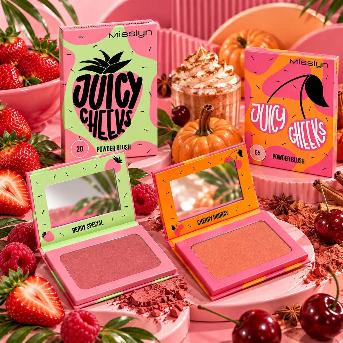 MISSLYN JUICY CHEEKS POWDER BLUSH 6g