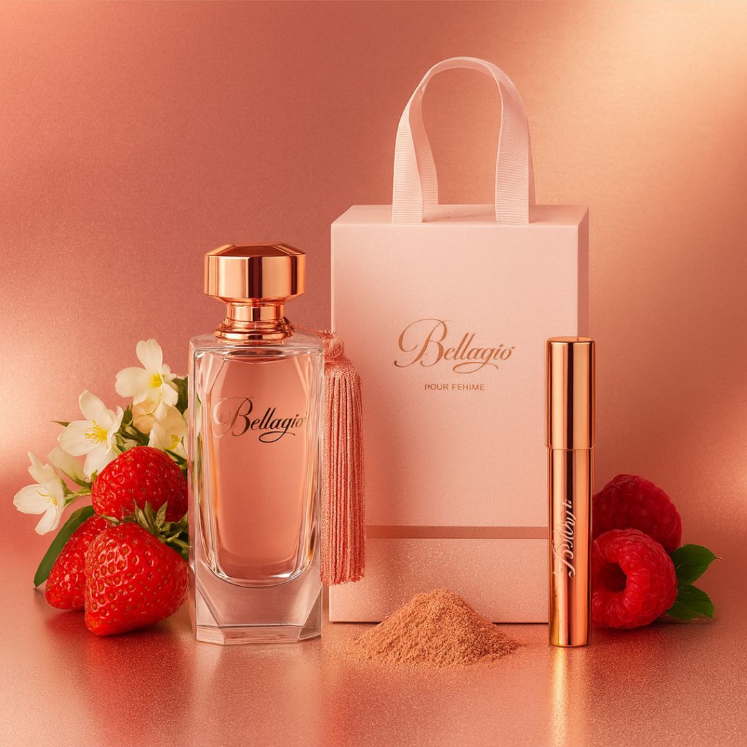 BELLAGIO POUR FEMME | Confezione Regalo - Eau de Parfum Donna 100 ml + Perfume Pencil 3,2 ml