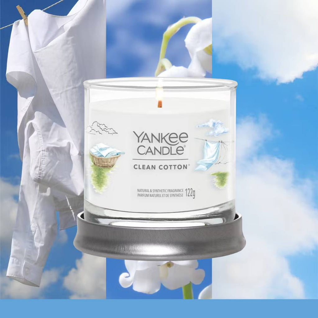 YANKEE CANDLE | Collezione Signature - CLEAN COTTON