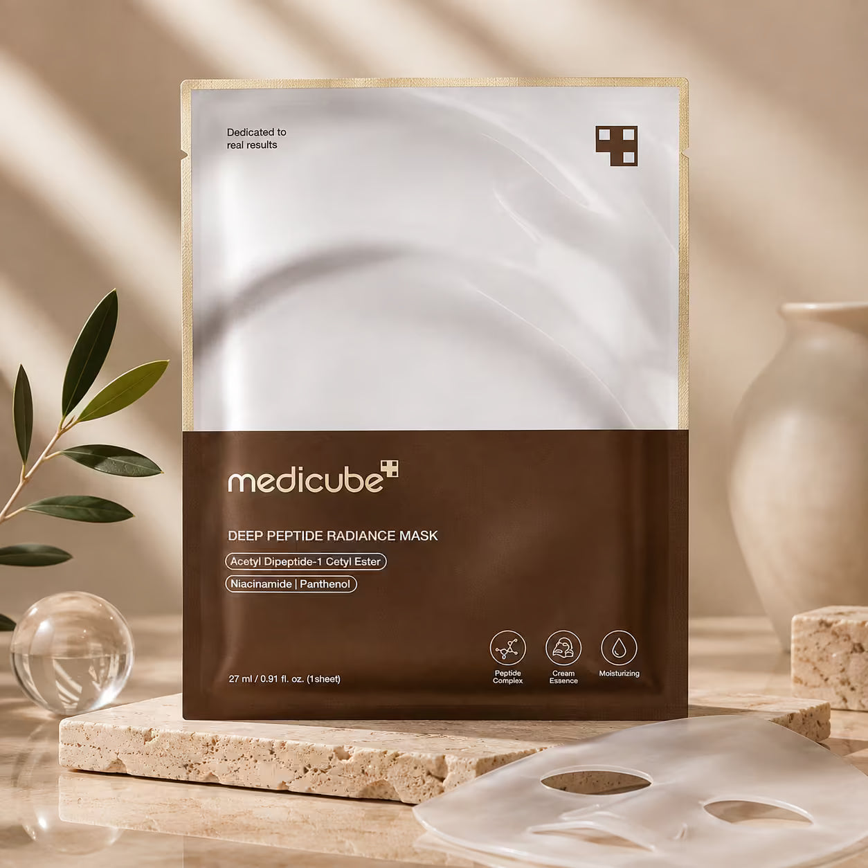 MEDICUBE DEEP PEPTIDE RADIANCE MASK - Maschera In Tessuto 27ml