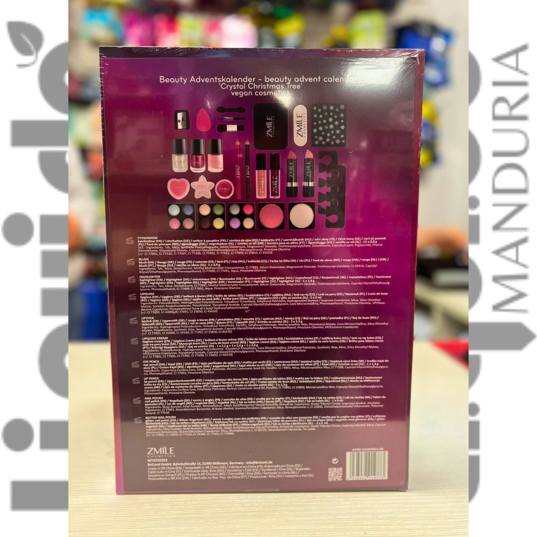 ZMILE COSMETICS VEGAN | Crystal Christmas Tree - Calendario dell’Avvento Make Up 24 Giorni