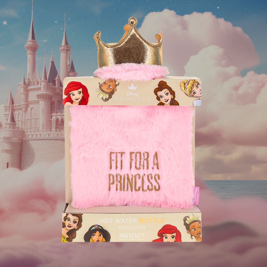 DISNEY PRINCIPESSE –  Borsa dell’Acqua Calda con Rivestimento in Peluche