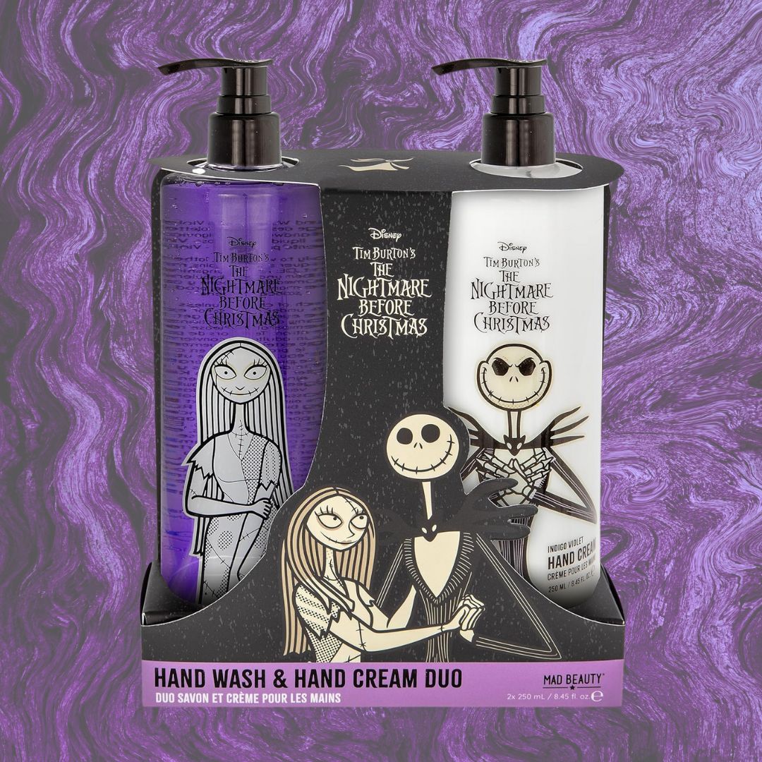 THE NIGHTMARE BEFORE CHRISTMAS – Set Mani Sapone  & Crema Mani Indigo Violet 2x250ml
