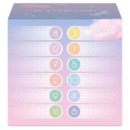 NATURAVERDE | Be a Unicorn – Calendario dell’Avvento 12 Giorni con Maschere Viso e Capelli