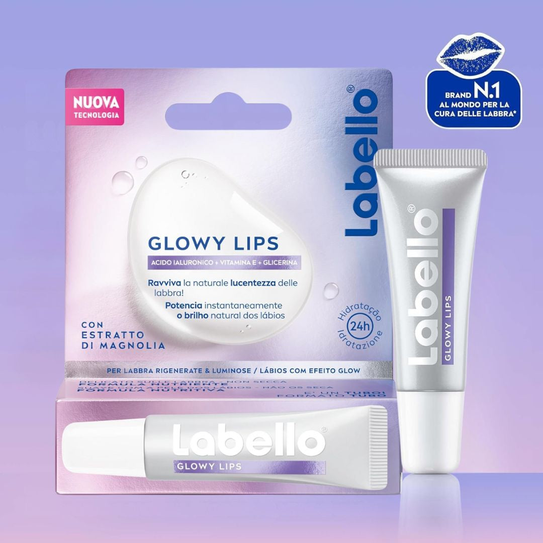LABELLO GLOWY LIPS – Trattamento Labbra Idratante & Illuminante