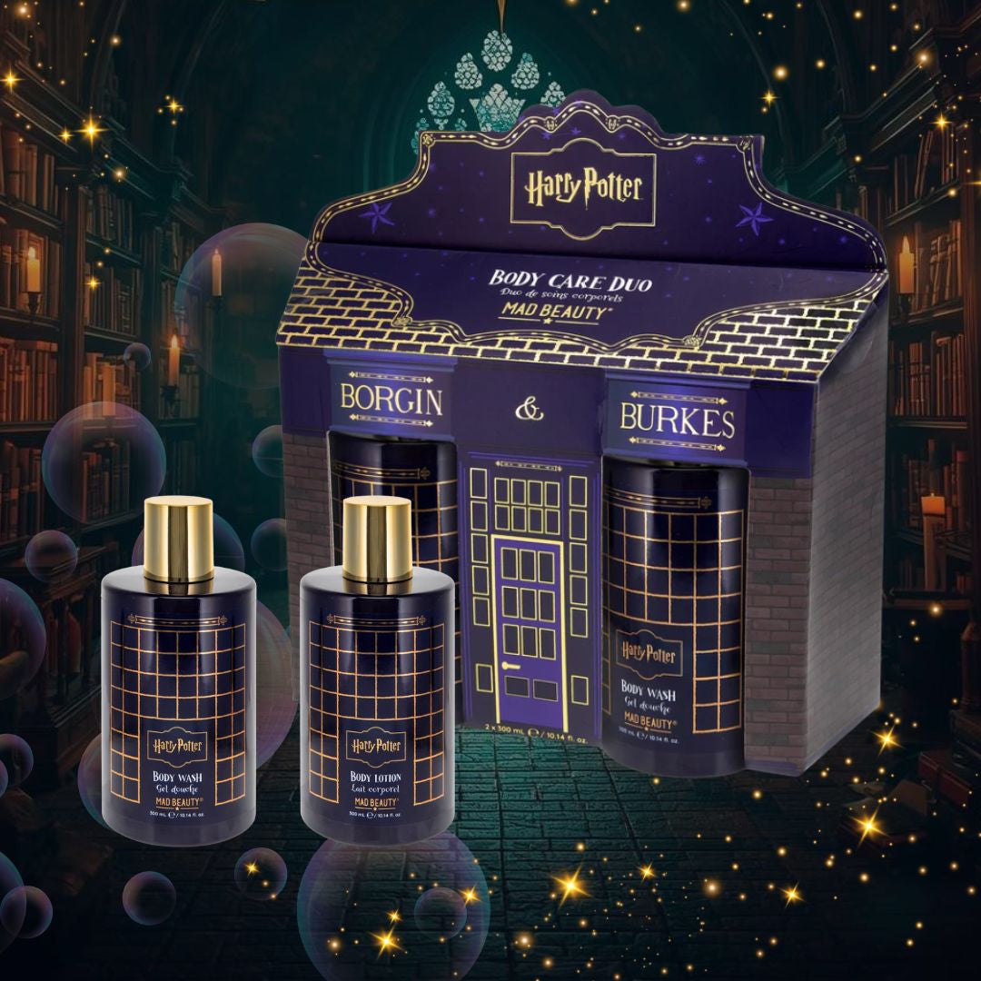 HARRY POTTER BORGIN & BURKES - Set Corpo | Bagnoschiuma 300ML + Crema Corpo ML