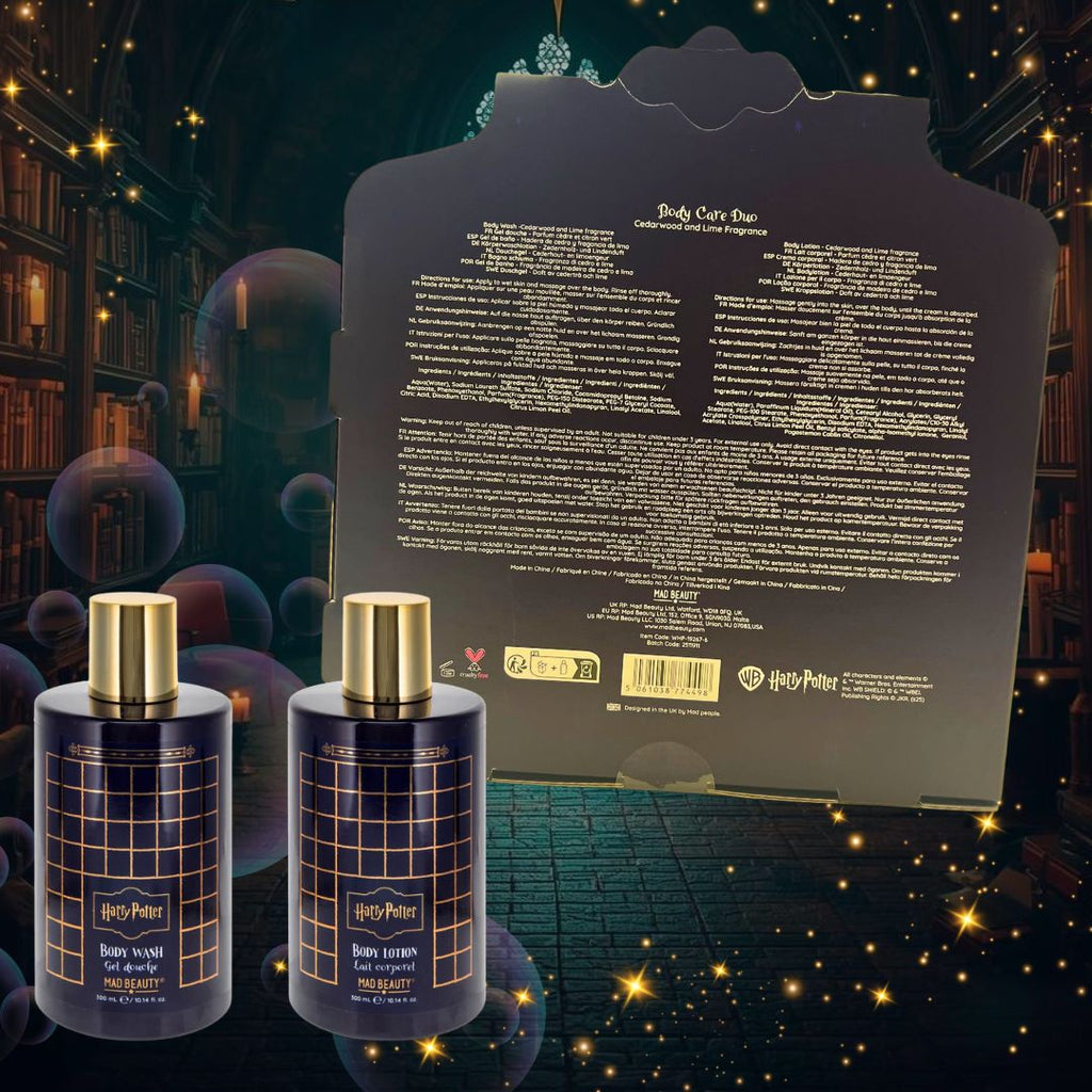 HARRY POTTER BORGIN & BURKES - Set Corpo | Bagnoschiuma 300ML + Crema Corpo ML