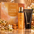 ALV BY ALVIERO MARTINI CARAMEL PISTACHIO SHIMMER GIFT SET - Shimmer Hair & Body Mist 200ml + Alviero Martini Shimmer Body Lotion 100ml
