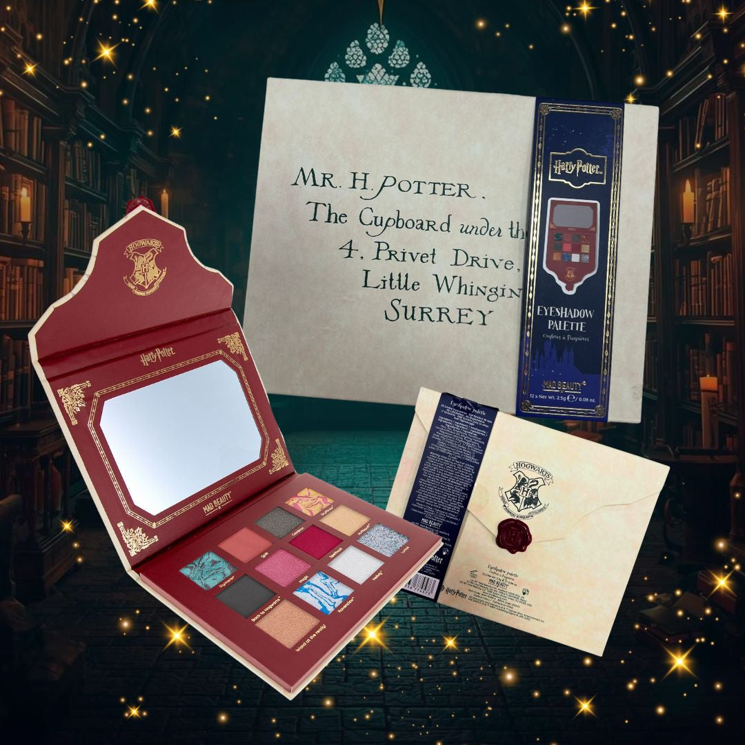HARRY POTTER | Lettera di Hogwarts - Palette Ombretti (12 tonalità)
