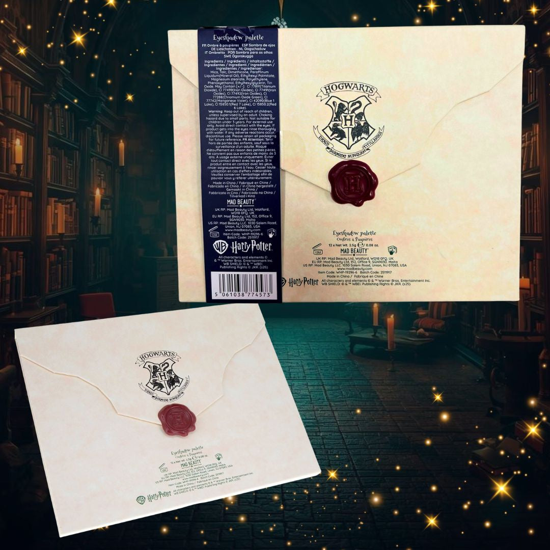 HARRY POTTER | Lettera di Hogwarts - Palette Ombretti (12 tonalità)