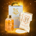 HARRY POTTER LUMOS Cofanetto | Bagnodoccia Profumato Glitterato 300ml + Calzini Ufficiale Hogwarts 38-43