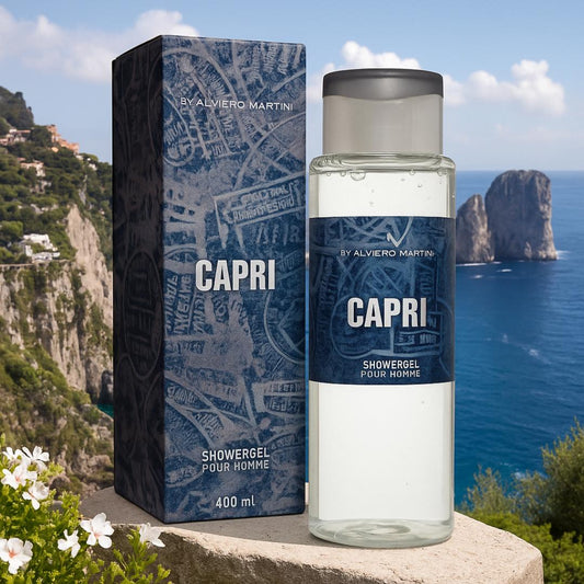 ALVIERO MARTINI CAPRI – ShowerGel Uomo Rivitalizzante 400 ml