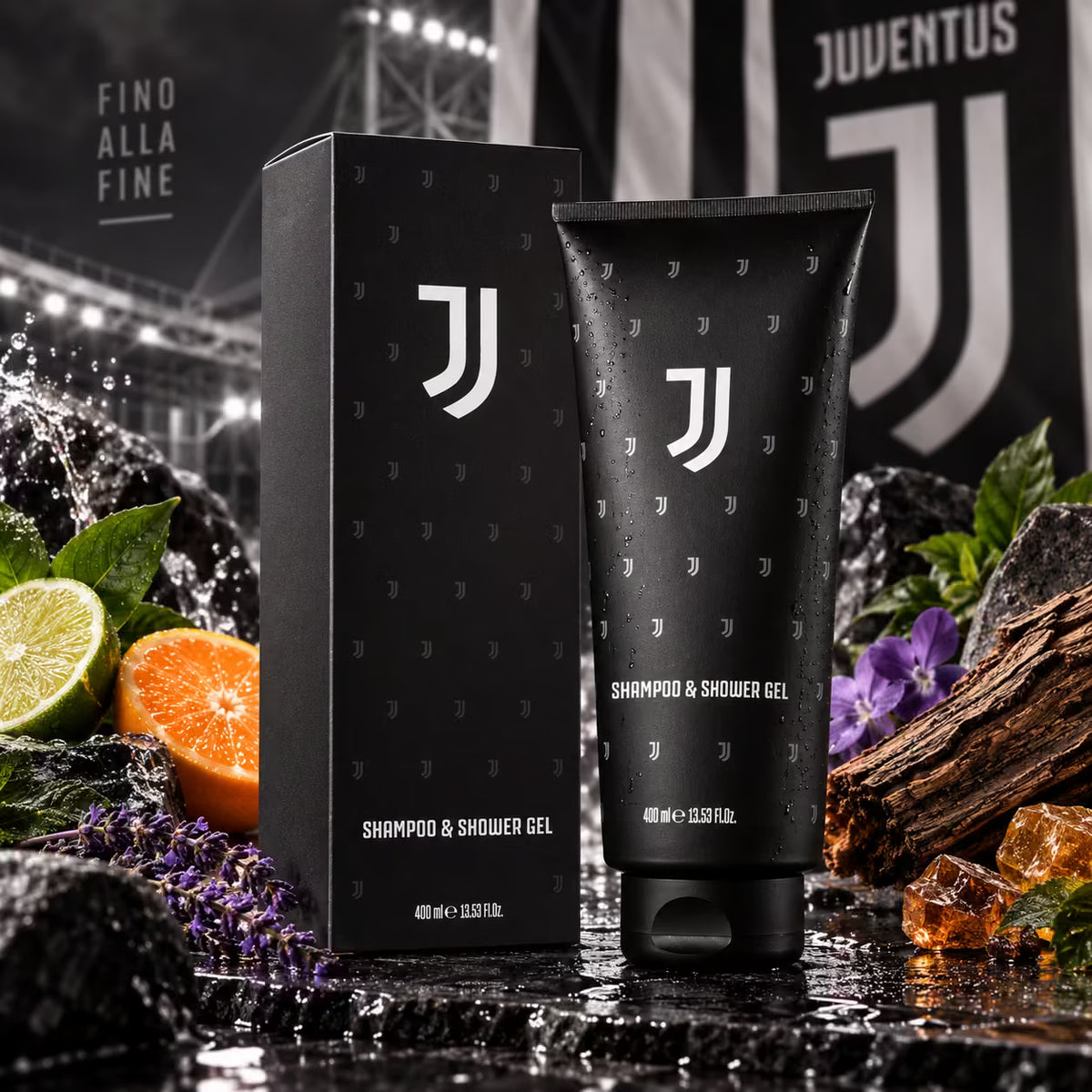 JUVENTUS SHAMPOO & SHOWER GEL UOMO 2in1 400ml