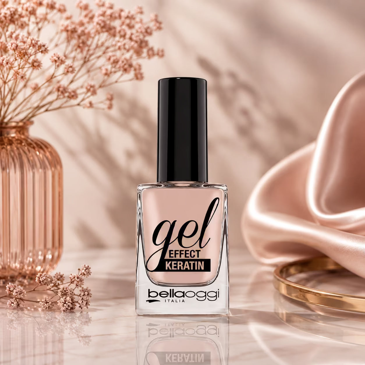 BELLAOGGI GEL EFFECT KERATIN - Smalti Unghie Effetto Gel 10 ml
