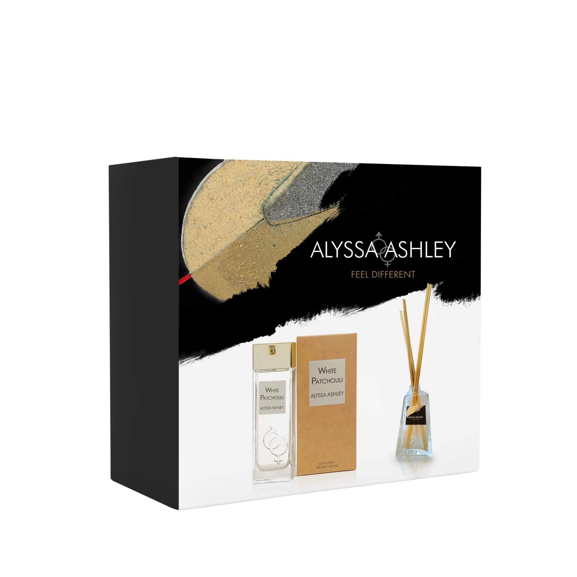 ALYSSA ASHLEY - White Patchouli  | Set EDP 50ml +  Profumatore Ambiente 50ml