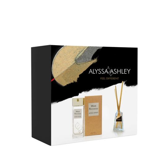 ALYSSA ASHLEY - White Patchouli  | Set EDP 50ml +  Profumatore Ambiente 50ml
