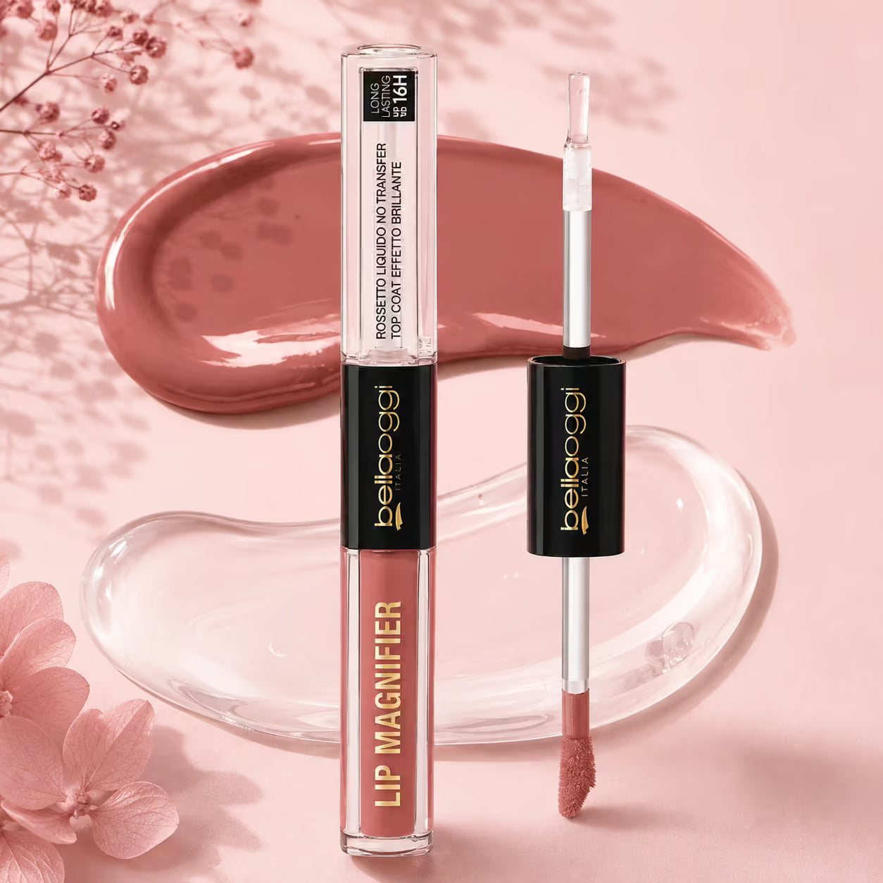 BELLAOGGI LIP MAGNIFIER - Rossetto Liquido Lunga Tenuta 2 step 1,2ml+1,5ml