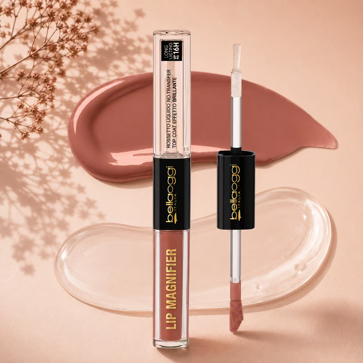 BELLAOGGI LIP MAGNIFIER - Rossetto Liquido Lunga Tenuta 2 step 1,2ml+1,5ml