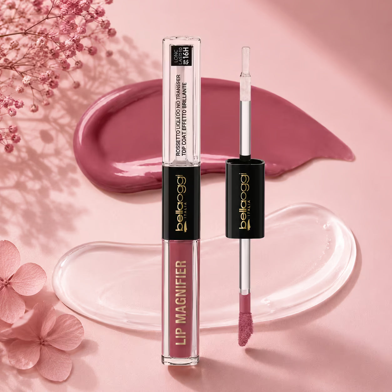 BELLAOGGI LIP MAGNIFIER - Rossetto Liquido Lunga Tenuta 2 step 1,2ml+1,5ml