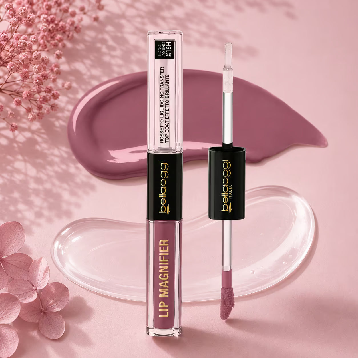 BELLAOGGI LIP MAGNIFIER - Rossetto Liquido Lunga Tenuta 2 step 1,2ml+1,5ml