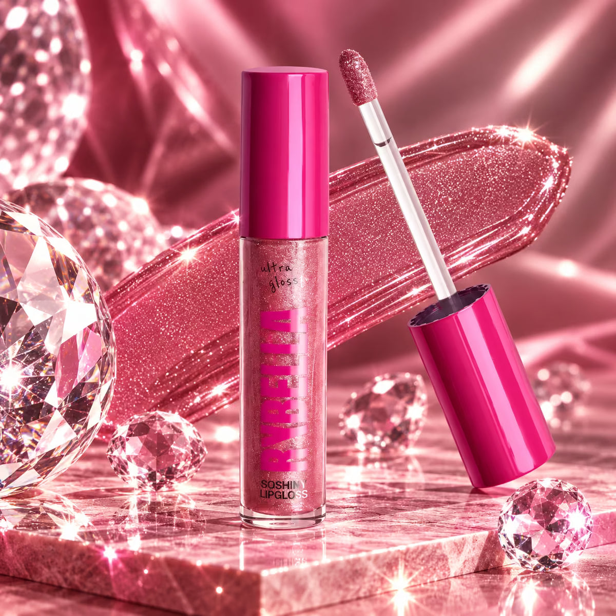 RYBELLA SOSHINI LIP GLOSS - Lucidalabbra Effetto Specchio Volumizzante 3,9ml