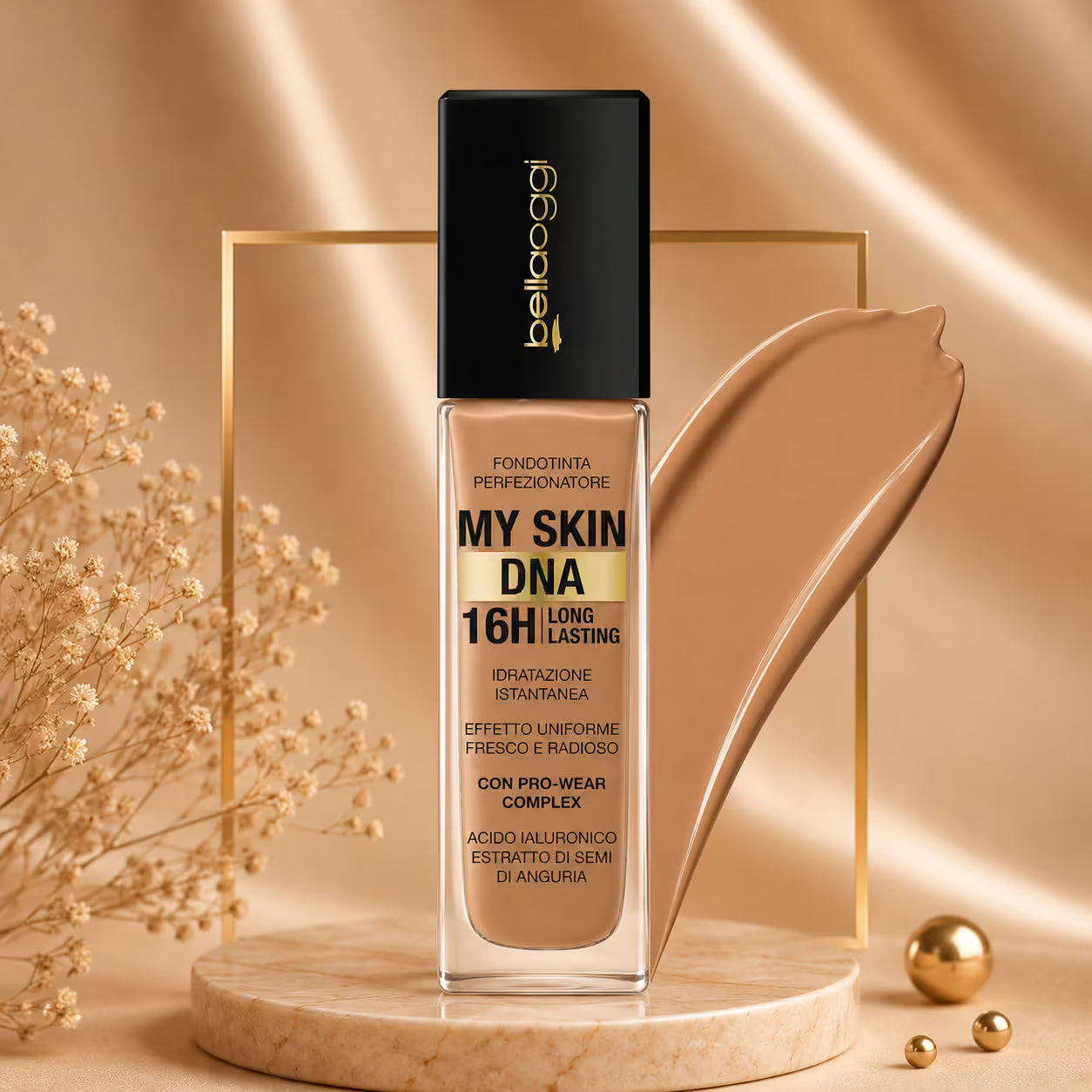 BELLAOGGI MY SKIN DNA 16H LONG LASTING - Idratazione Istantanea 33ml