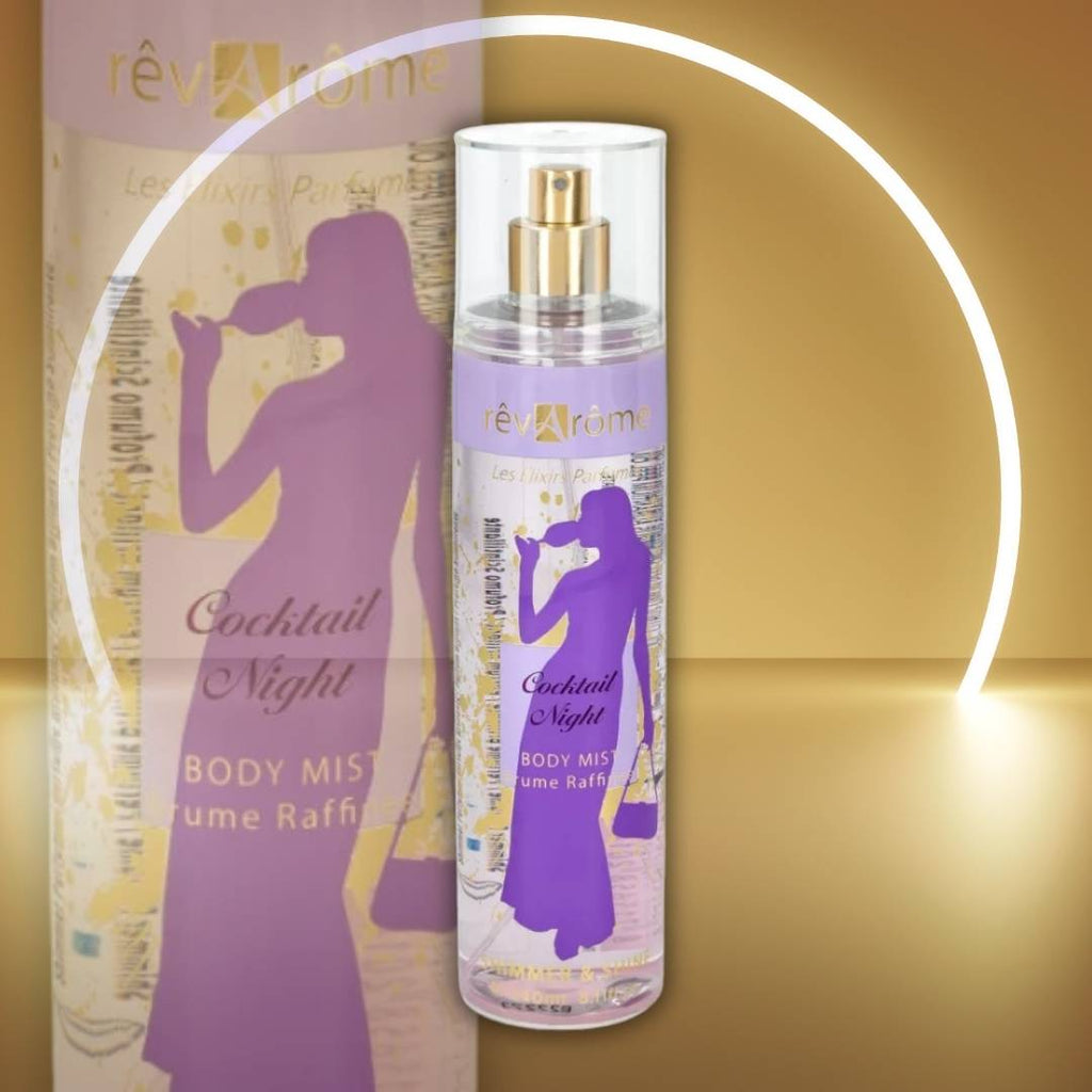 SHIMMERING BODY MIST | Acqua Profumata Glow Illuminante - Cocktail Night