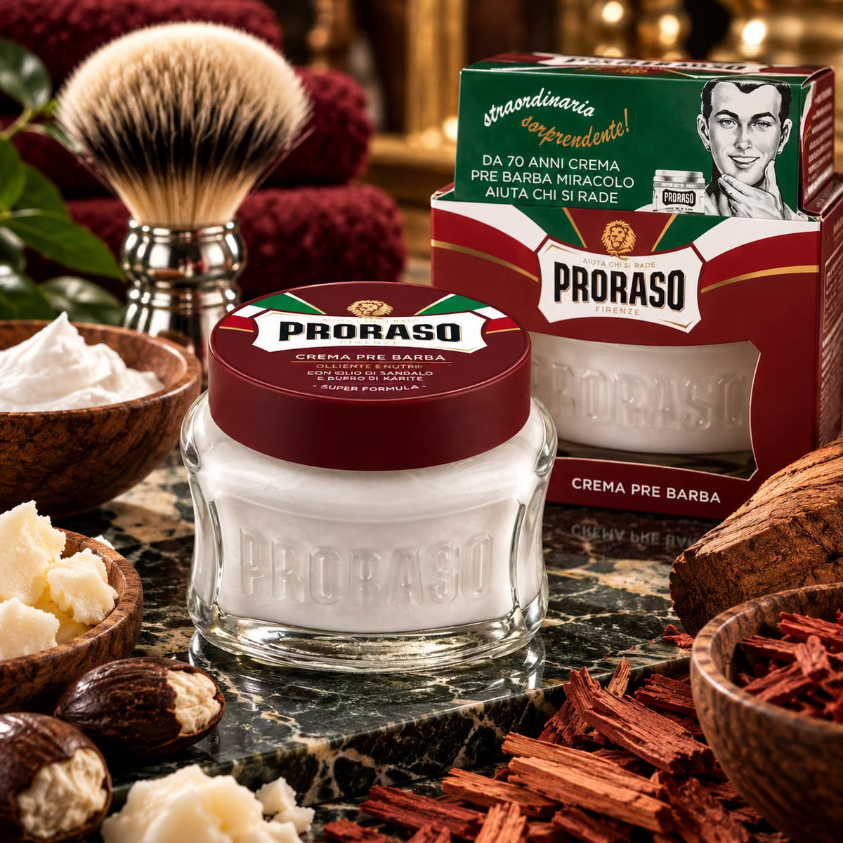 PRORASO CREMA PRE BARBA - Indicato Per Barbe Dure 100ml